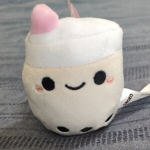 Smoko Clip-on Plush Boba Tea New!! From Urban Outfitters